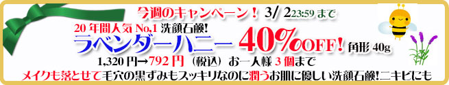 オーガニック化粧品手作り無添加石鹸アンティアン260224キャンペーンバナー