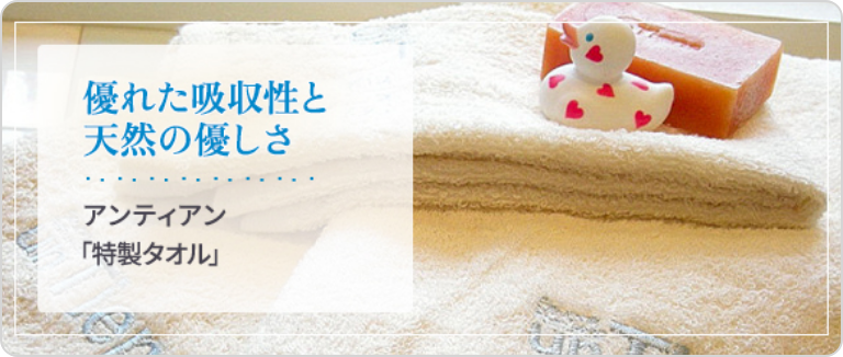 アンティアン「特製タオル」
