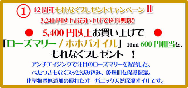 手作り石鹸アンティアン1811キャンペーン1