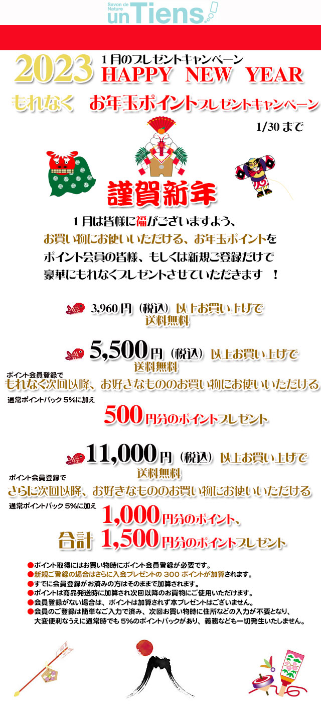 手作り石鹸アンティアン2201キャンペーンtop