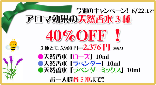 オーガニック化粧品手作り無添加石鹸アンティアン260616キャンペーンtop